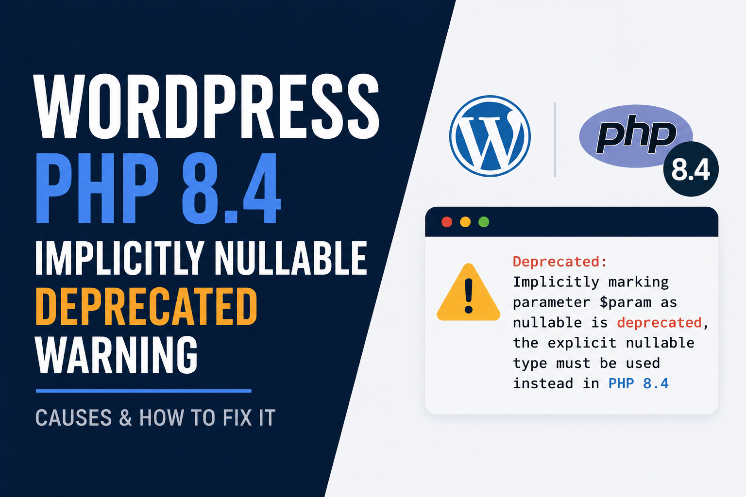 Why Your WordPress Error Log Is Full of PHP Deprecation Warnings After Upgrading