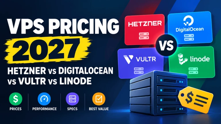 Hetzner vs DigitalOcean vs Vultr vs Linode: 2027 VPS Prices Compared Plan for Plan